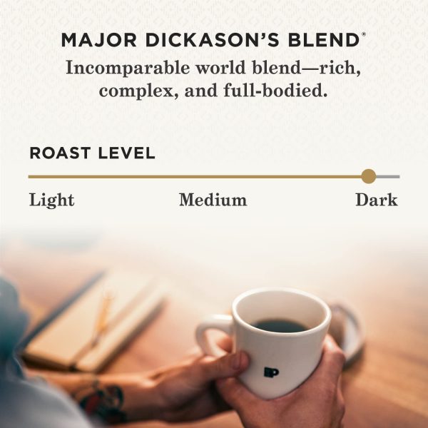 Peet's Coffee Major Dickason's Blend - Rich Dark Roast Coffee K-Cup Pods - 32 Count for Keurig Brewers – Perfect for Bold Coffee Lovers! - Image 3
