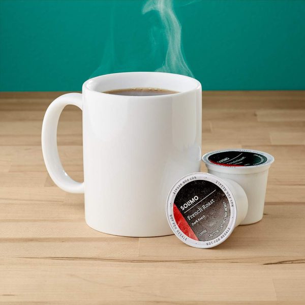 Discover the Flavorful Variety of Solimo Coffee Pods - 100 Count Assorted Pack (French, Dark Roast, Colombian) – Perfect for Keurig 2.0 K-Cup Brewers! - Image 2