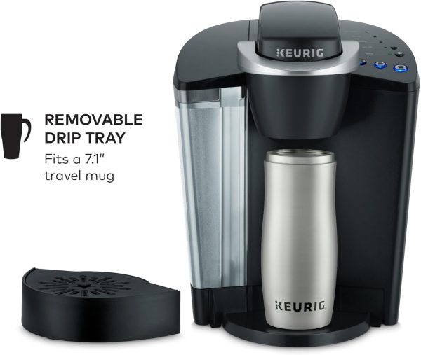 Experience the Perfect Brew with the Keurig K-Classic Single Serve Coffee Maker – Customizable Brew Sizes, 48oz Removable Reservoir – Sleek Black Design - Image 3