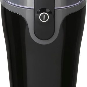 Unlock the Perfect Brew: Hamilton Beach Fresh Grind Electric Coffee Grinder – Versatile Grinder for Beans & Spices, Stainless Steel Blades, Removable Chamber, Brews Up to 12 Cups – Sleek Black Design
