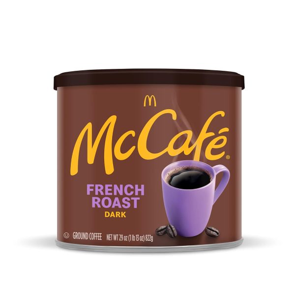 Indulge in McCafe French Roast - Bold Dark Roast Ground Coffee, 29 oz Canister for an Exceptional Coffee Experience! - Image 4