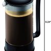 Indulge in Bold Flavor with the Bodum 34 oz Brazil French Press Coffee Maker - Premium High-Heat Borosilicate Glass Design in Elegant Black, Crafted in Portugal - Image 8