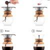 Experience Rich Flavors with Bodum 34 Oz Pour Over Coffee Maker - High-Heat Borosilicate Glass & Eco-Friendly Stainless Steel Filter with Cork Grip - Crafted in Portugal - Image 2