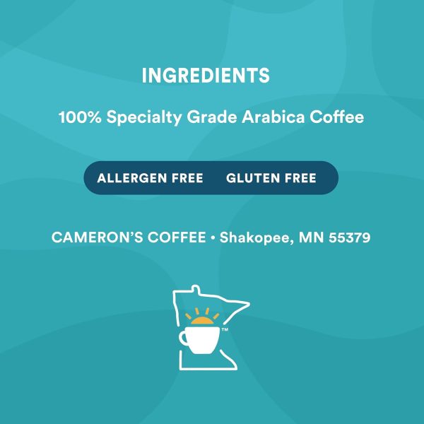 Awaken Your Senses with Cameron's Breakfast Blend Whole Bean Coffee – 32 Ounce Fresh Roasted Delight (Single Pack) - Image 3