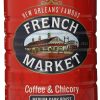 Delicious French Market Coffee & Chicory - Medium-Dark Roast Ground Coffee, 12oz Can (Single Pack)