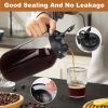 64 oz Cold Brew Coffee Maker – Durable Glass Pitcher with Stainless Steel Filter, Pour Spout Handle, and Airtight Leak-Proof Design for Iced Coffee, Tea, and Lemonade! - Image 3