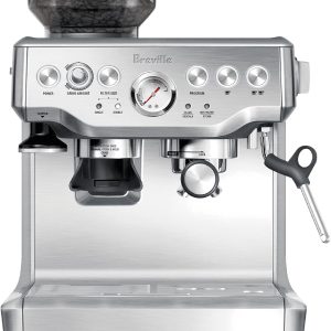 Breville Barista Express Espresso Machine - Ultimate Brushed Stainless Steel Coffee Maker for Barista Quality Espresso at Home