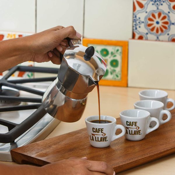 Indulge in Cafe La Llave Dark Roast Ground Espresso Coffee - 10 oz Brick of Rich, Bold Cuban-Style Blend Perfect for Moka Pots, Espresso Machines, and Drip Coffee Makers - Experience Strong Aromatic Flavor! - Image 5