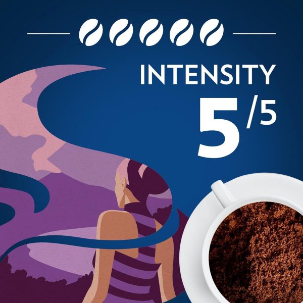 Bold and Flavorful Lavazza Italian Roast Ground Coffee - 100% Arabica Dark Roast Blend, 12oz Bag for True Coffee Lovers - Image 2