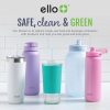 Ello Magnet 18oz Vacuum Insulated Travel Mug – Leak-Proof Slider Lid & Side Handle, Keeps Drinks Hot for 5 Hours – Perfect Coffee & Tea Companion, BPA-Free Holiday Gift with Built-in Coaster! - Image 8