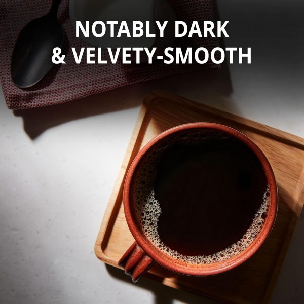 Indulge in Rich Flavor with Folgers Black Silk Dark Roast Coffee - 6-Pack of 9.6 Ounces Each! - Image 5