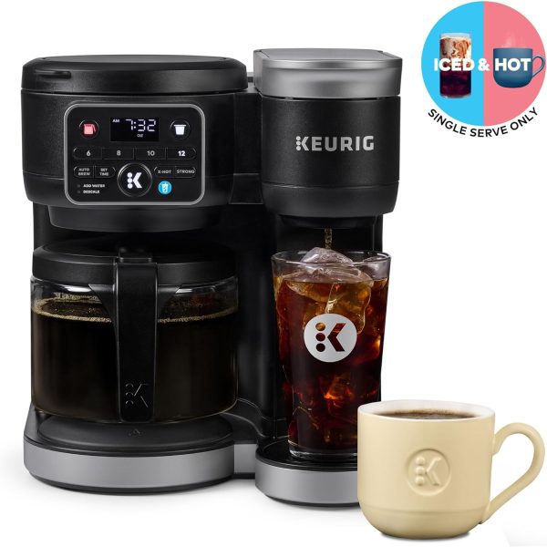 Experience Versatile Brewing with the Keurig K-Duo Hot & Iced Coffee Maker – Single Serve & Carafe, MultiStream Technology, 72oz Reservoir (Gen 2) for Perfect Coffee Every Time! - Image 8