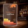 Revitalize Your Morning: Mushroom Coffee Blend with 6 Super Adaptogenic Mushrooms – Experience Lion's Mane, Reishi, Cordyceps, Shiitake, King Trumpet & Turkey Tail – 30 Servings in a Single Pack! - Image 2