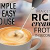 Zulay Kitchen Electric Milk Frother Wand - Durable Handheld Drink Mixer with AA Duracell Batteries - Effortless Cleanup Milk Frother & Mini Blender for Perfect Coffee & Lattes - Sleek Black Design - Image 9