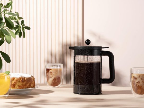 Craft the Perfect Cold Brew at Home with the Bodum 51oz Cold Brew Coffee Maker - Stylish Black Design, Made in Portugal! - Image 2