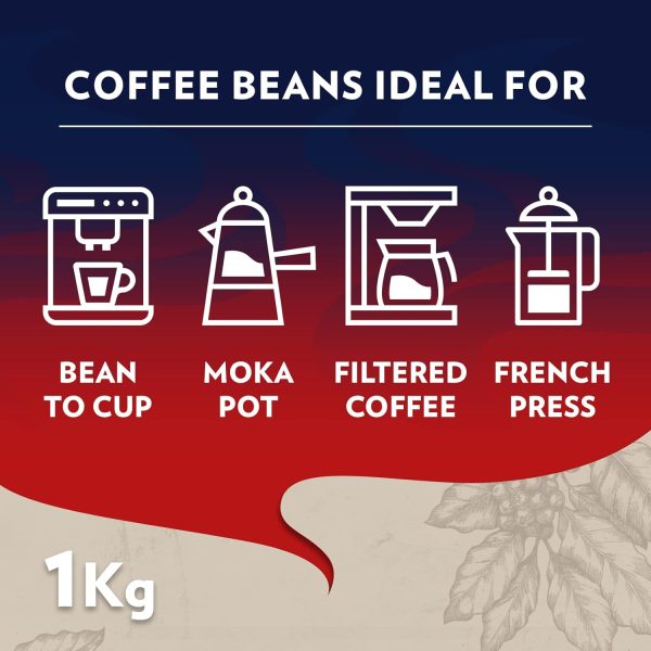 Indulge in Lavazza Crema E Gusto Whole Bean Coffee - 2.2LB Bag of Rich, Creamy Dark Roast with Spicy Flavor Notes - Image 5