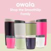Stay Refreshed with Owala SmoothSip 20 oz Insulated Stainless Steel Coffee Tumbler - Eco-Friendly Reusable Hot & Iced Coffee Cup in Vibrant Hip Cactus Green! - Image 6