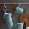 17 oz DOWAN Turquoise Coffee Mug Gift Set – Perfect for Dad! Ceramic Coffee, Tea & Cocoa Cups – Set of 6 Stylish Mugs for Men and Women - Image 4