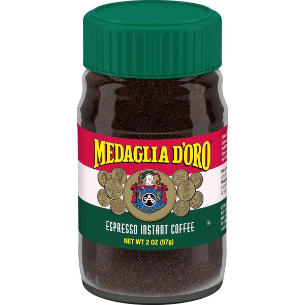 Rich & Bold Medaglia D'Oro Instant Espresso - Dark Roast Coffee, 2 oz Jars (Pack of 6) - Perfect for Quick & Delicious Brews! - Image 2