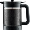 Craft the Perfect Cold Brew at Home with the Bodum 51oz Cold Brew Coffee Maker - Stylish Black Design, Made in Portugal!