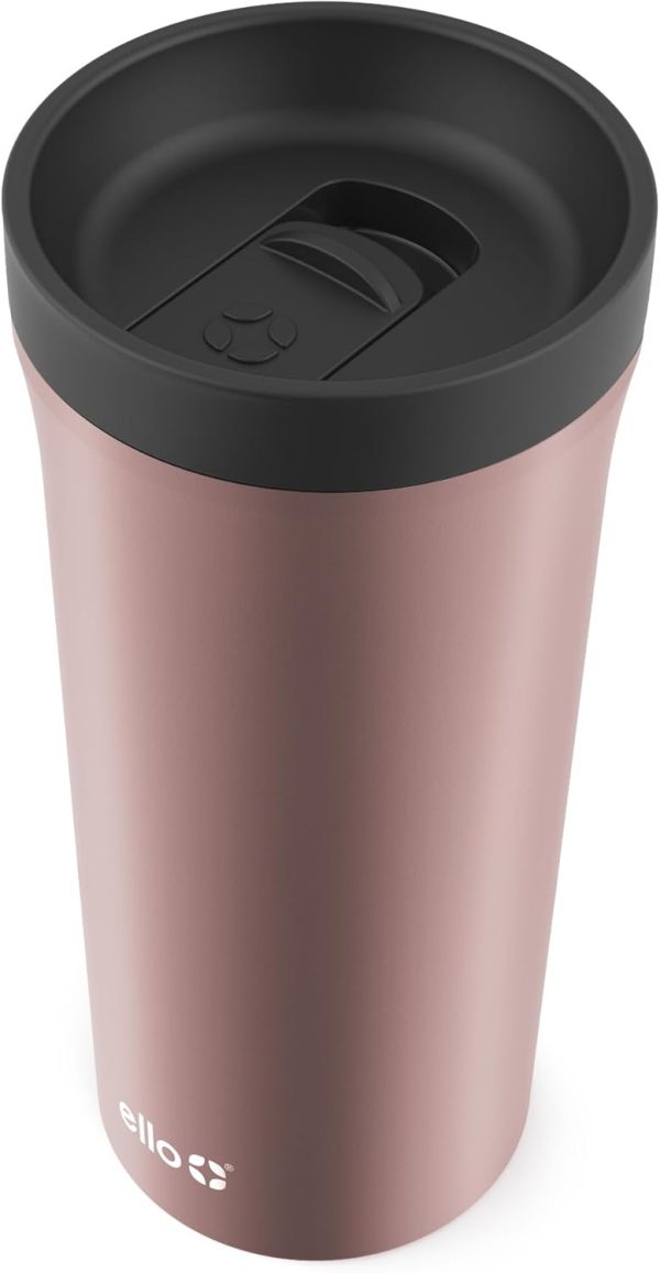 <p><strong>Elevate Your Coffee Experience with the Ello Arabica 14oz Vacuum Insulated Travel Mug – Rose Gold, Leak-Proof Slider Lid, Keeps Drinks Hot for 5 Hours, BPA-Free Tumbler for Coffee & Tea Lovers!</strong></p> - Image 8