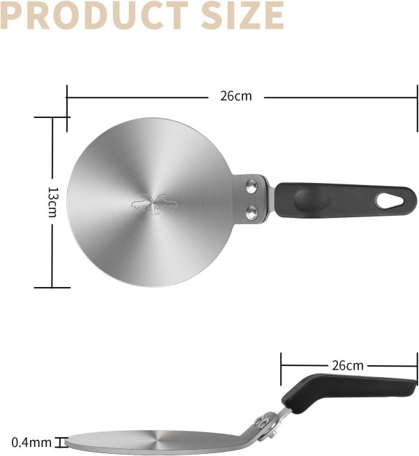 Upgrade Your Brewing: MERMOO YILAN 13cm Heat Diffuser for Induction Cooktops – Perfect Adapter Plate for Moka Pots & Coffee Makers - Image 3