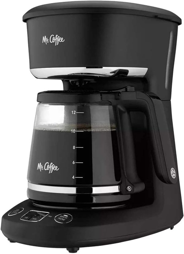 Mr. Coffee® 12-Cup Programmable Coffeemaker: Brew Fresh Coffee Anytime, Day or Night!