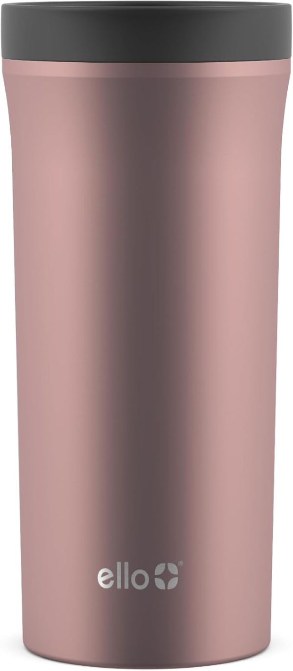 <p><strong>Elevate Your Coffee Experience with the Ello Arabica 14oz Vacuum Insulated Travel Mug – Rose Gold, Leak-Proof Slider Lid, Keeps Drinks Hot for 5 Hours, BPA-Free Tumbler for Coffee & Tea Lovers!</strong></p>