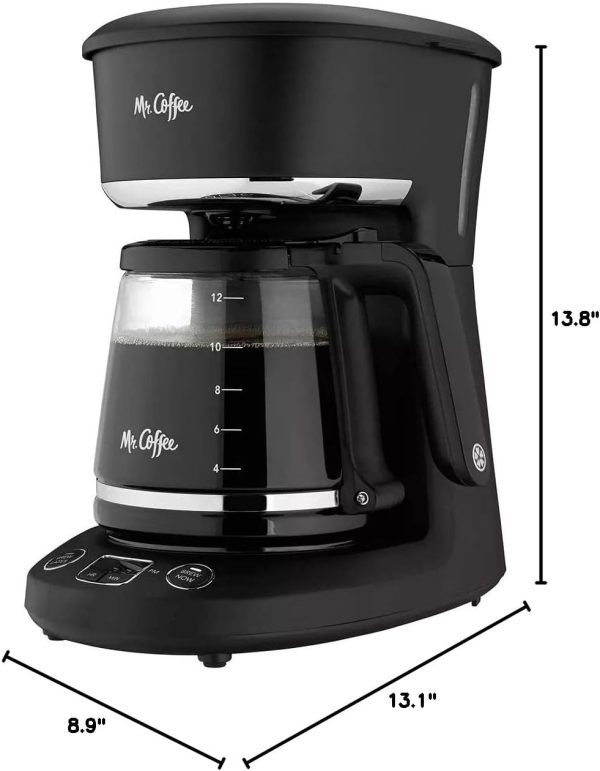 Mr. Coffee® 12-Cup Programmable Coffeemaker: Brew Fresh Coffee Anytime, Day or Night! - Image 7