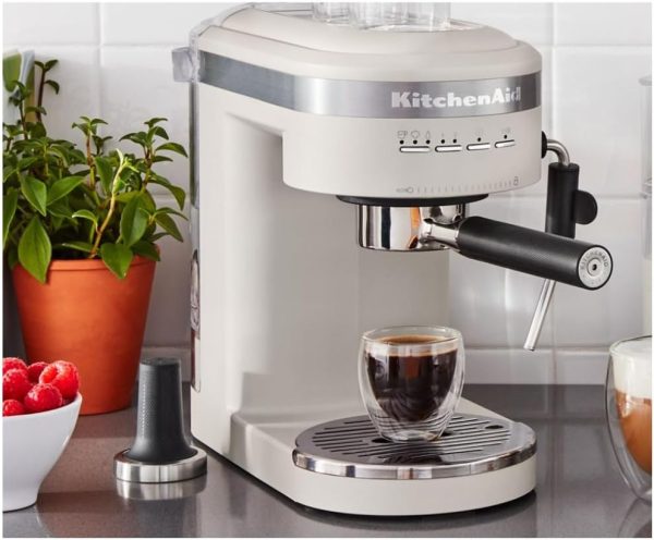KitchenAid KES6403MH Semi-Automatic Espresso Machine: Elevate Your Coffee Experience with Creamy Milkshakes! - Image 3