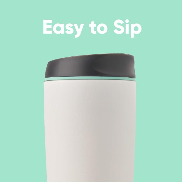 Elevate Your Coffee Experience with the Owala SmoothSip 20 oz Insulated Stainless Steel Tumbler - BPA-Free Travel Mug for Iced & Hot Drinks in Cloudscape (Telescope Tales) - Image 2
