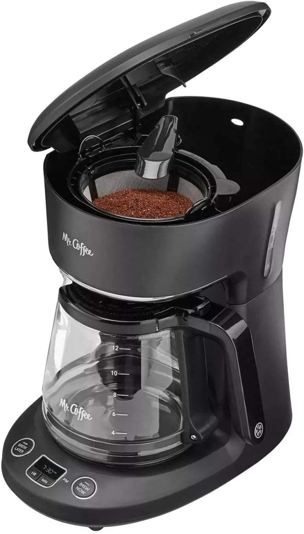 Mr. Coffee® 12-Cup Programmable Coffeemaker: Brew Fresh Coffee Anytime, Day or Night! - Image 4