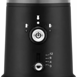 Elevate Your Brew: Bodum Bistro Adjustable Electric Coffee Blade Grinder with 5 Grind Settings – 3 Ounces, Sleek Black Design