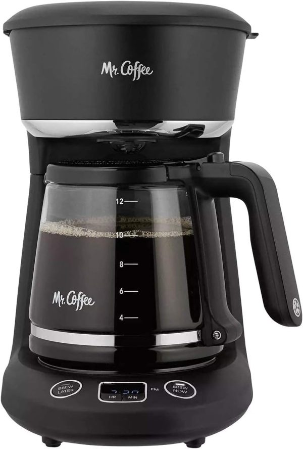 Mr. Coffee® 12-Cup Programmable Coffeemaker: Brew Fresh Coffee Anytime, Day or Night! - Image 2