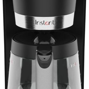 Instant Infusion Brew Plus 12-Cup Drip Coffee Maker by Instant Pot – Customize Your Brew with Adjustable Strength, Easy-Access Removable Water Reservoir, and Warming Plate with 3 Temperature Settings – Sleek Black Design