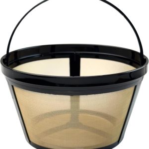 Eco-Friendly Reusable Coffee Filter for Mr. Coffee, Black+Decker, Cuisinart & Hamilton Beach – BPA-Free Replacement for 8-12 Cup Drip Coffee Makers (1 Pack)