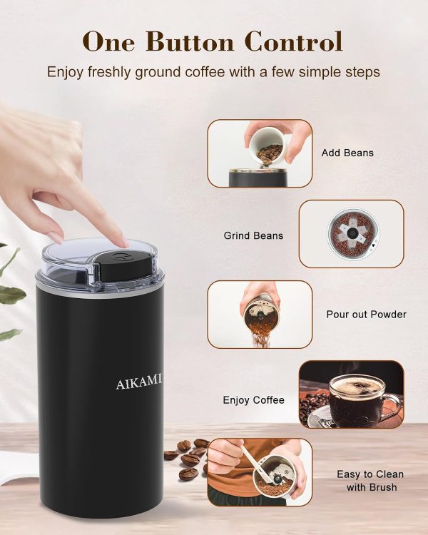 All-in-One Single Serve Coffee Maker: Brew K-Cups & Ground Coffee with Milk Frother & Grinder | 30 oz Removable Water Reservoir | Flexible 6-14 oz Brew Sizes | Perfect Home Coffee Machine - Image 6