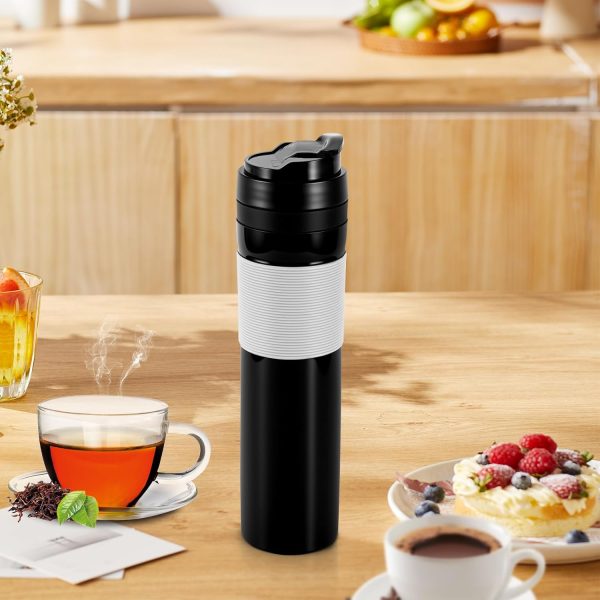 <p><strong>SHANGSKY Portable Coffee Press – Travel-Friendly Coffee Maker & Single Serve Espresso Brewer (300 ML) for Hot & Cold Beverage Lovers!</strong></p> - Image 2