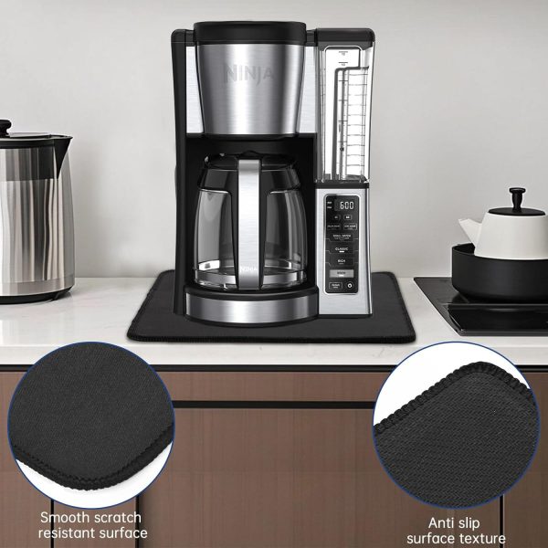 Anti-Slip Sliding Pad for Ninja Drip Coffee Maker (13.77" x 9.8") - Enhance Your Brewing Experience with Smooth Glide & Perfect Fit for Ninja 12-Cup Programmable Maker - Image 3