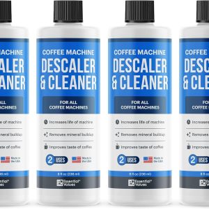 Revitalize Your Coffee Experience with Our 8-Use Descaling Solution for Breville, Keurig, Nespresso, DeLonghi & More—Powerful Liquid Cleaner for Automatic Coffee Makers & Espresso Machines!