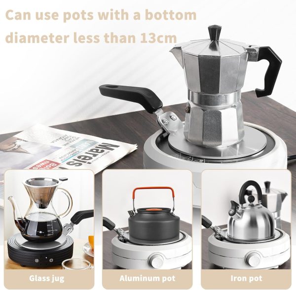 Upgrade Your Brewing: MERMOO YILAN 13cm Heat Diffuser for Induction Cooktops – Perfect Adapter Plate for Moka Pots & Coffee Makers - Image 5
