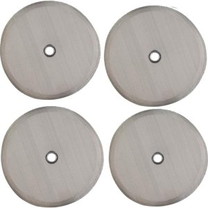 <p><em>Upgrade Your Brew: 4.6" Universal Stainless Steel Replacement Filters for 12-Cup French Press (4-Pack) - Compatible with Bodum & Espresso Makers, Perfect for Coffee and Tea Lovers!</em></p>
