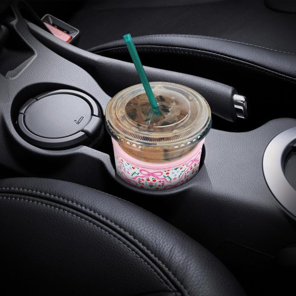 <p><strong>YR Reusable Neoprene Coffee Sleeve Set – 3-Pack Insulator Coolies for Iced & Hot Drinks | Perfect for Starbucks Cups & More (Pink Bows)</strong></p> - Image 7