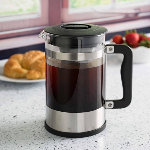 <p><strong>Primula 2-in-1 Coffee Maker: Brew Rich French Press and Refreshing Cold Brew Coffee with Ease – Comfortable Grip Handle & Durable Glass Carafe, Perfect for 6 Cups!</strong></p> - Image 9